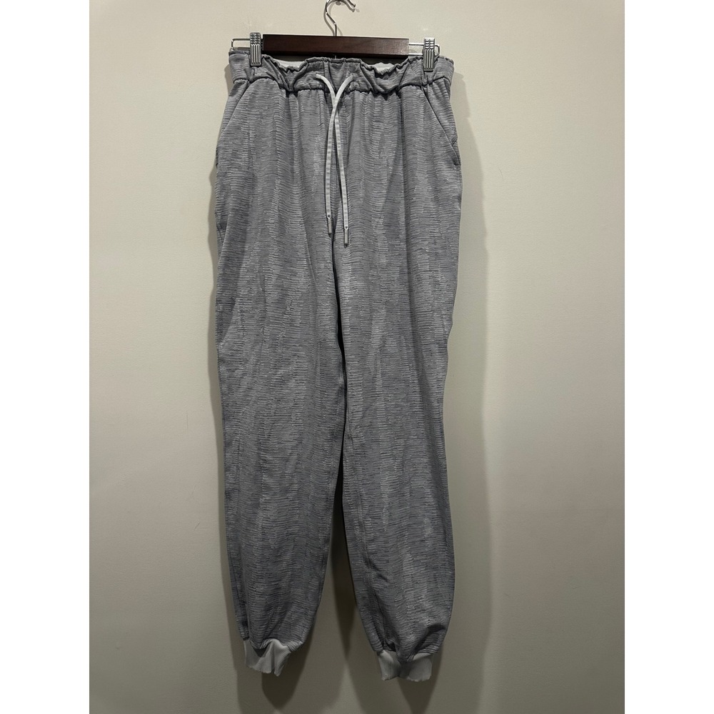 Lululemon Dance Studio Jogger Pants Size 6 Heathered Grey Space Dye Athleisure